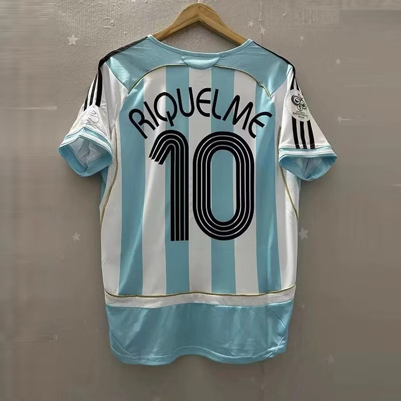 Camiseta Argentina Local 2006 Versión Retro