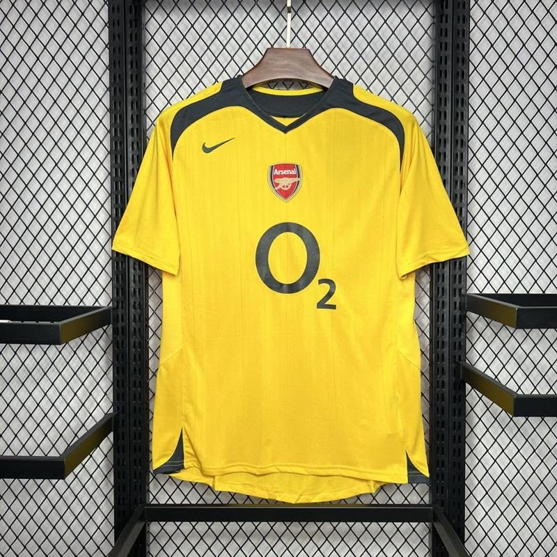 Camiseta Arsenal Visita 2005-2006 Versión Retro