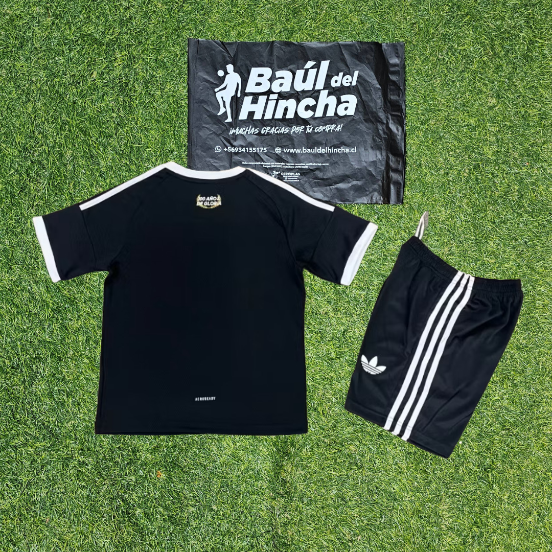 Kit Colo Colo 100 AÑOS PORTERO/ARQUERO NIÑO