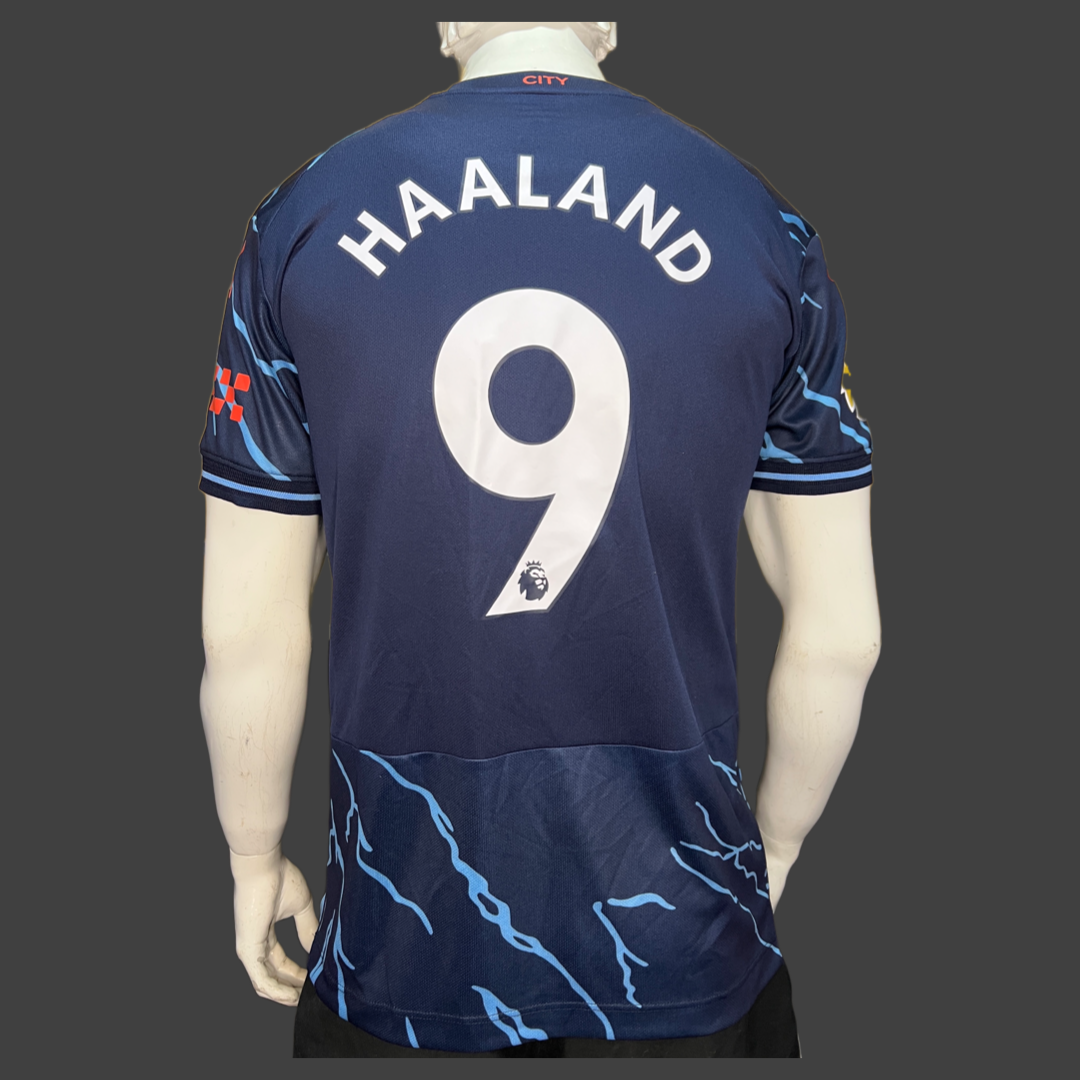 Camiseta Manchester City Visita 2023-2024 Versión Fan