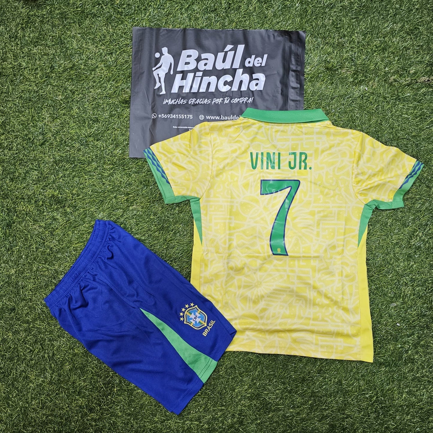 Kit Brasil 2024 Versión Infantil Niño