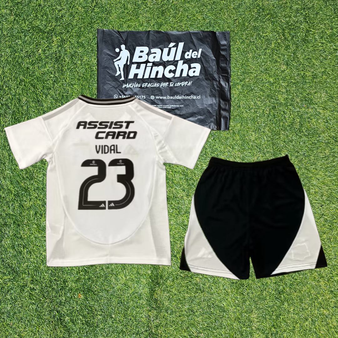 Kit Colo-Colo Local 2025-2026 Versión Infantil Niño