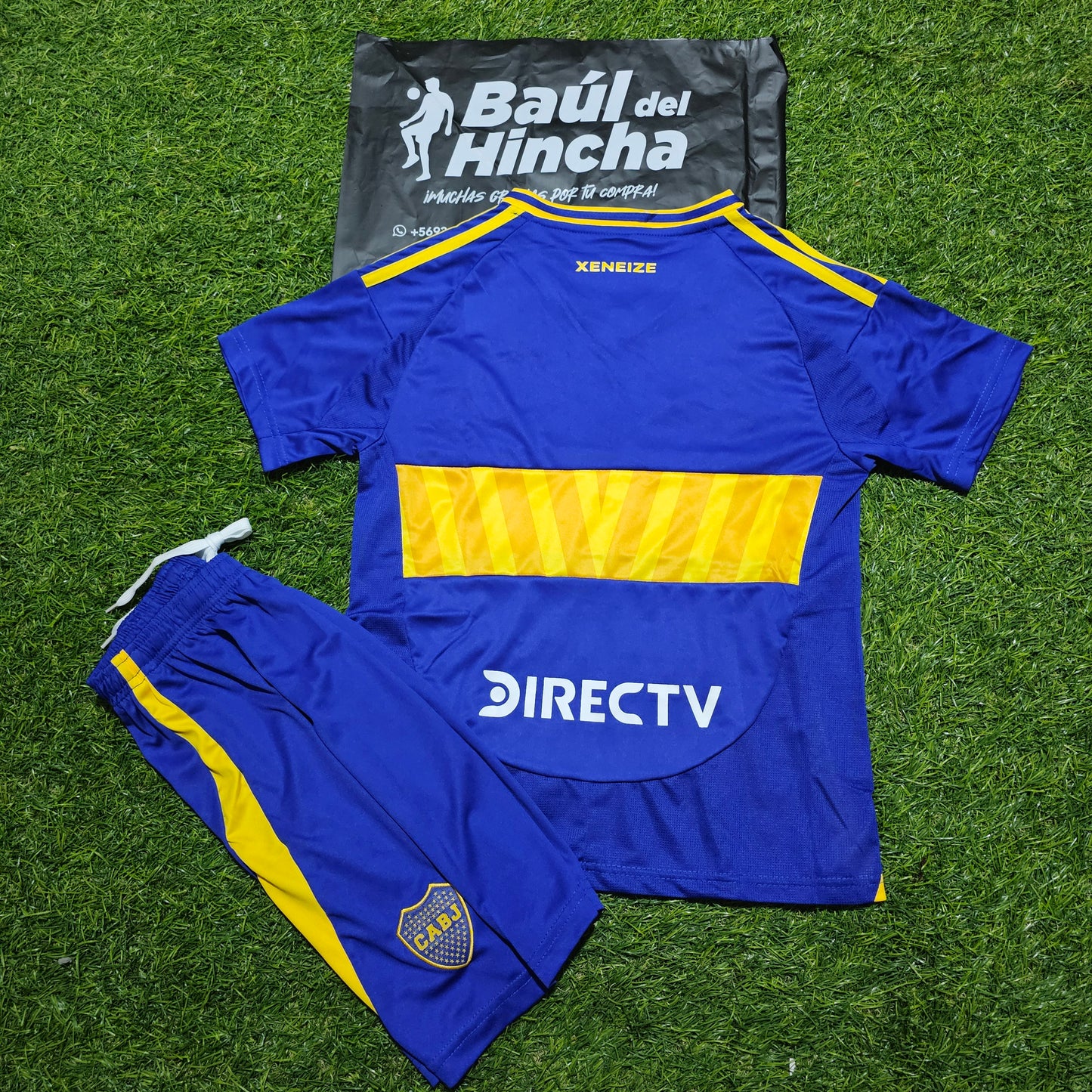 Kit Boca Junior Local 2024-2025 Versión Infantil Niño
