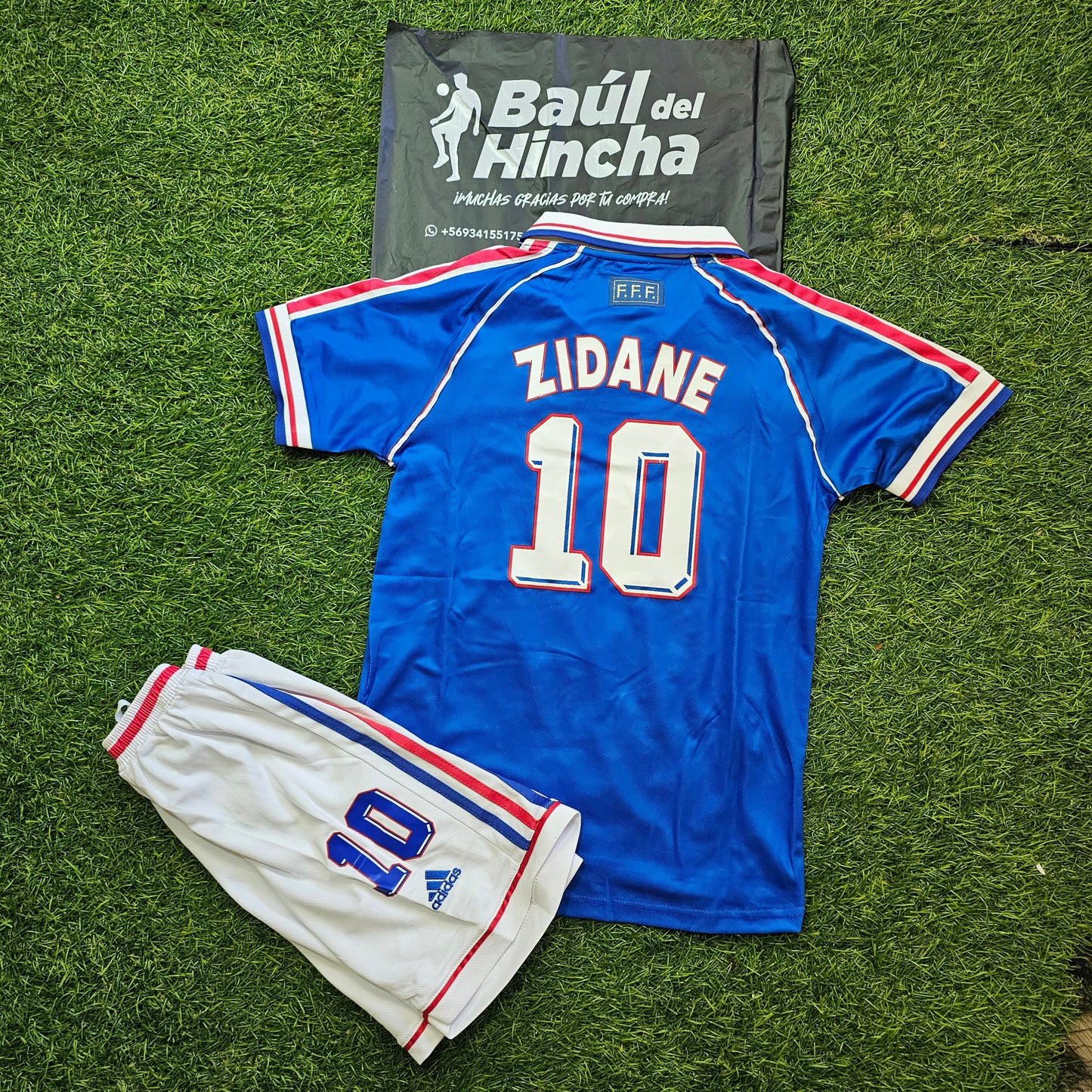 Kit Francia Local 1998 NIÑO RETRO