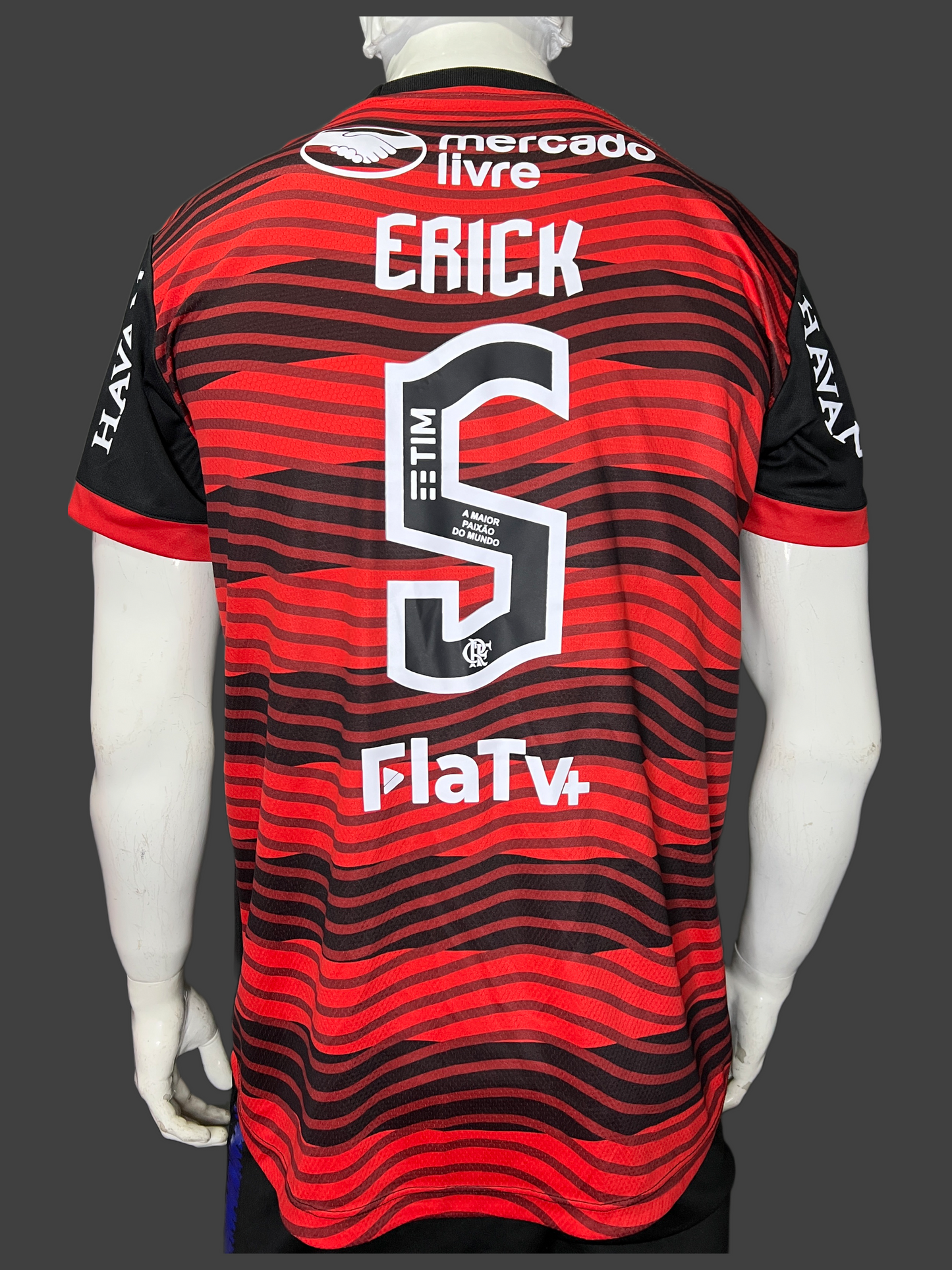 Camiseta Flamengo Local 2022-2023 Versión Infantil Niño Fan
