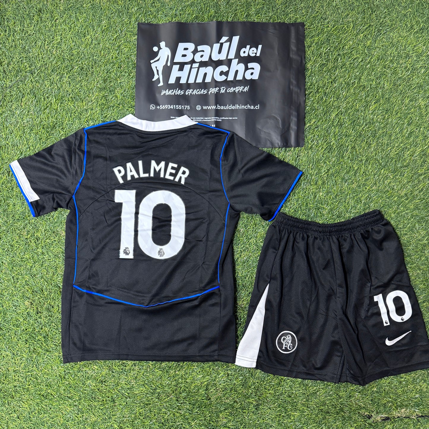 Kit Chelsea Tercera Niño 2025-2026