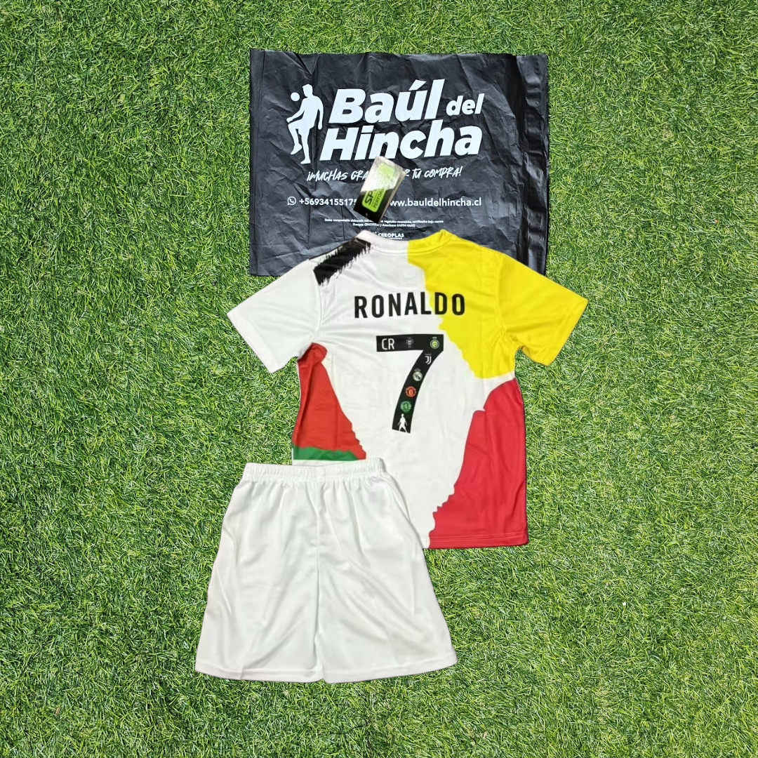 Kit Edicion Especial Cristiano Ronaldo Niño