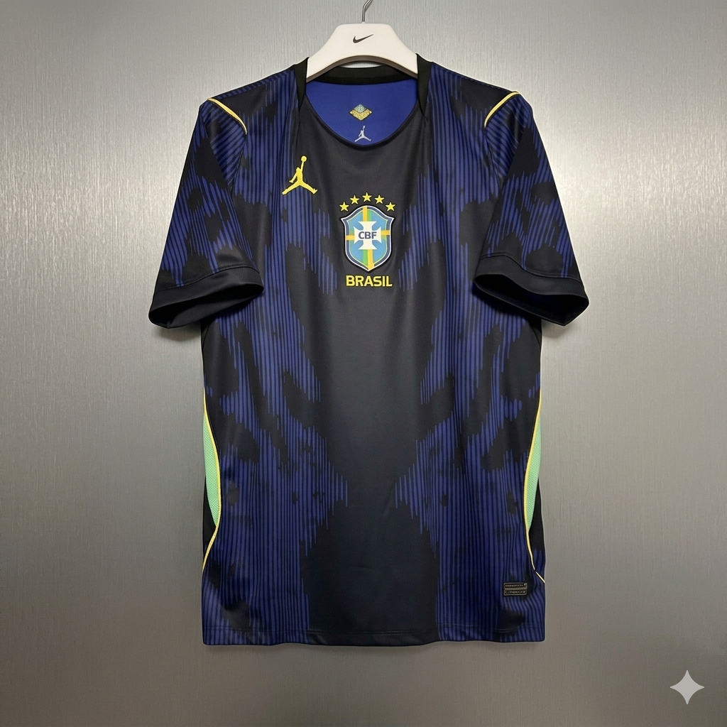 Camiseta Brasil Visita Mundial 2026 Version Fan