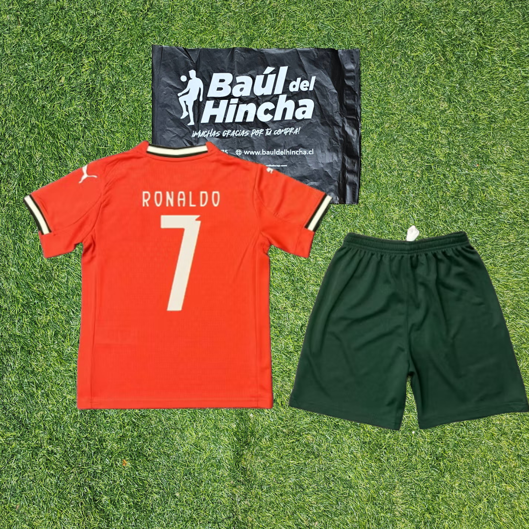 Kit Portugal Local 2025-2026 Versión Infantil Niño