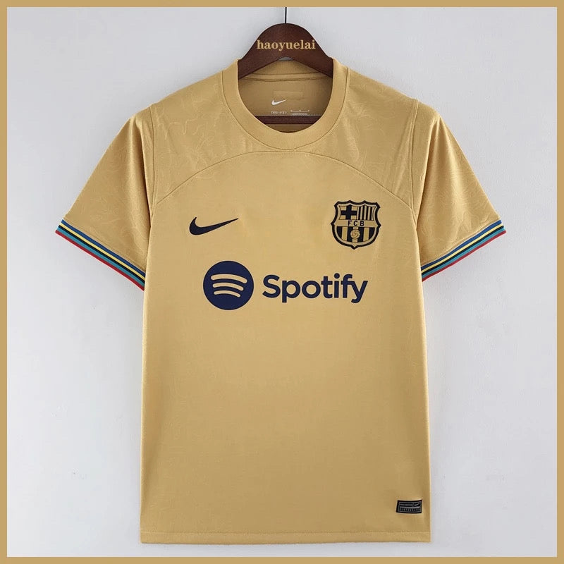 Camiseta Barcelona Lewandowski Visita 2022-2023 version fan