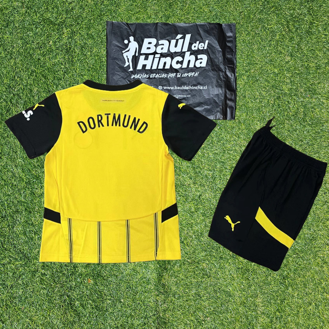 Kit Borussia Dortmund Local 2024-2025 Versión Infantil Niño