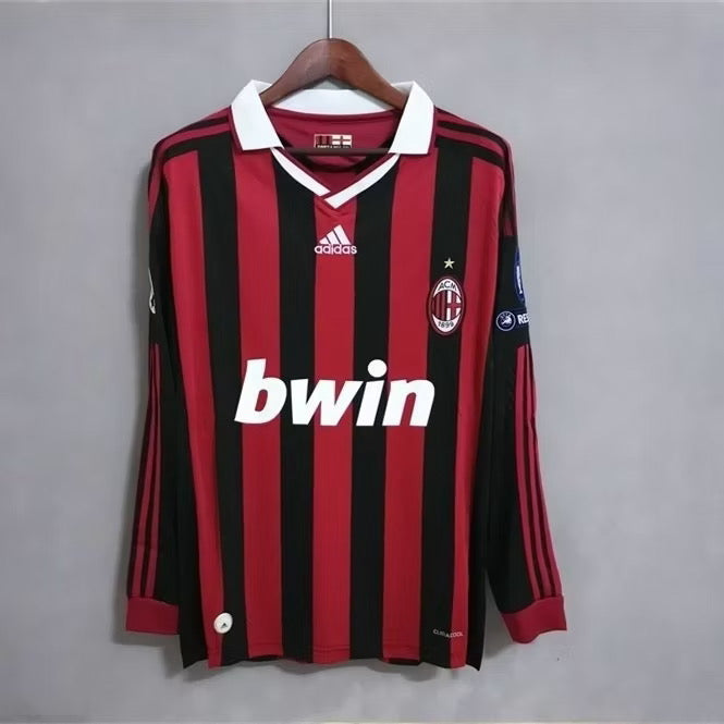 Camiseta Milan Local Manga larga 2009/2010