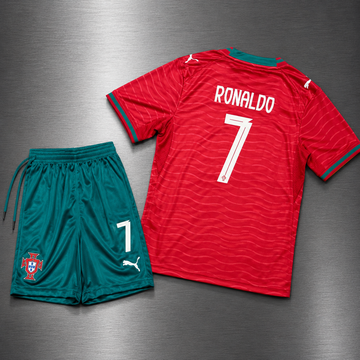 Kit Portugal Local Mundial 2026 Versión Infantil Niño