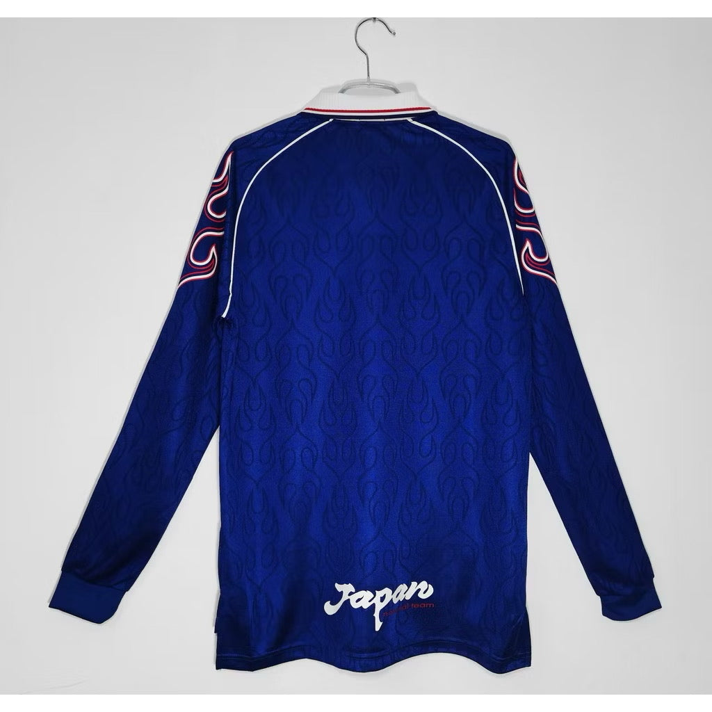 Camiseta Japón Local Manga Larga 1998 Versión Retro