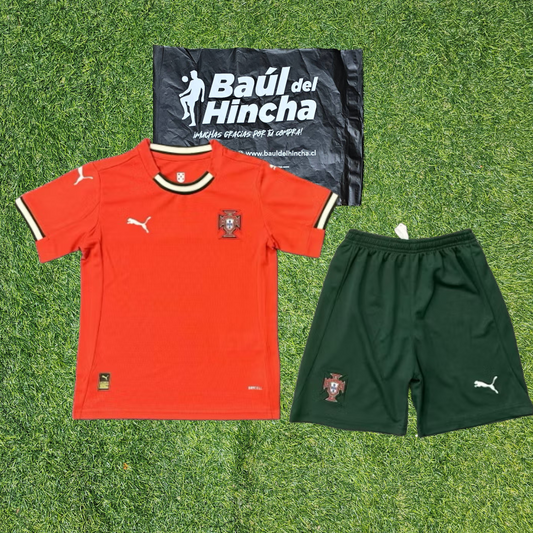 Kit Portugal Local 2025-2026 Versión Infantil Niño