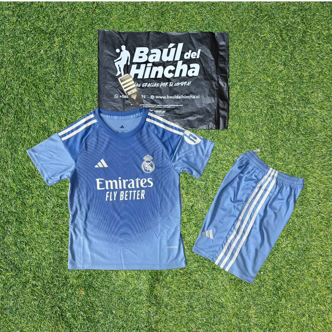 Kit Real madrid Arquero/Portero NIÑO 2025-2026