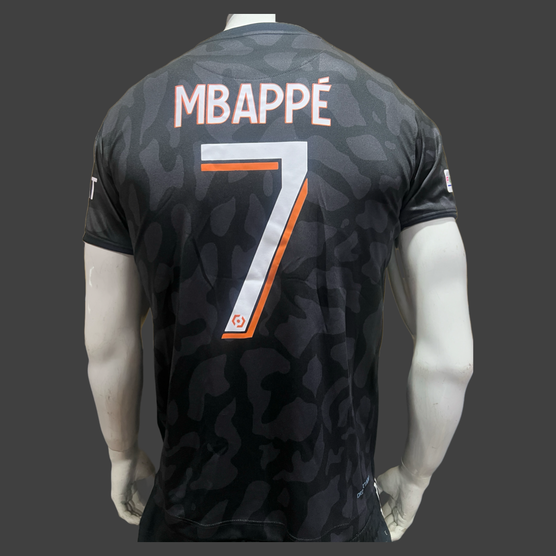 Camiseta Mbappe Psg Tercera equiparon nino 2023 2024 Version Fan Bualdelhincha