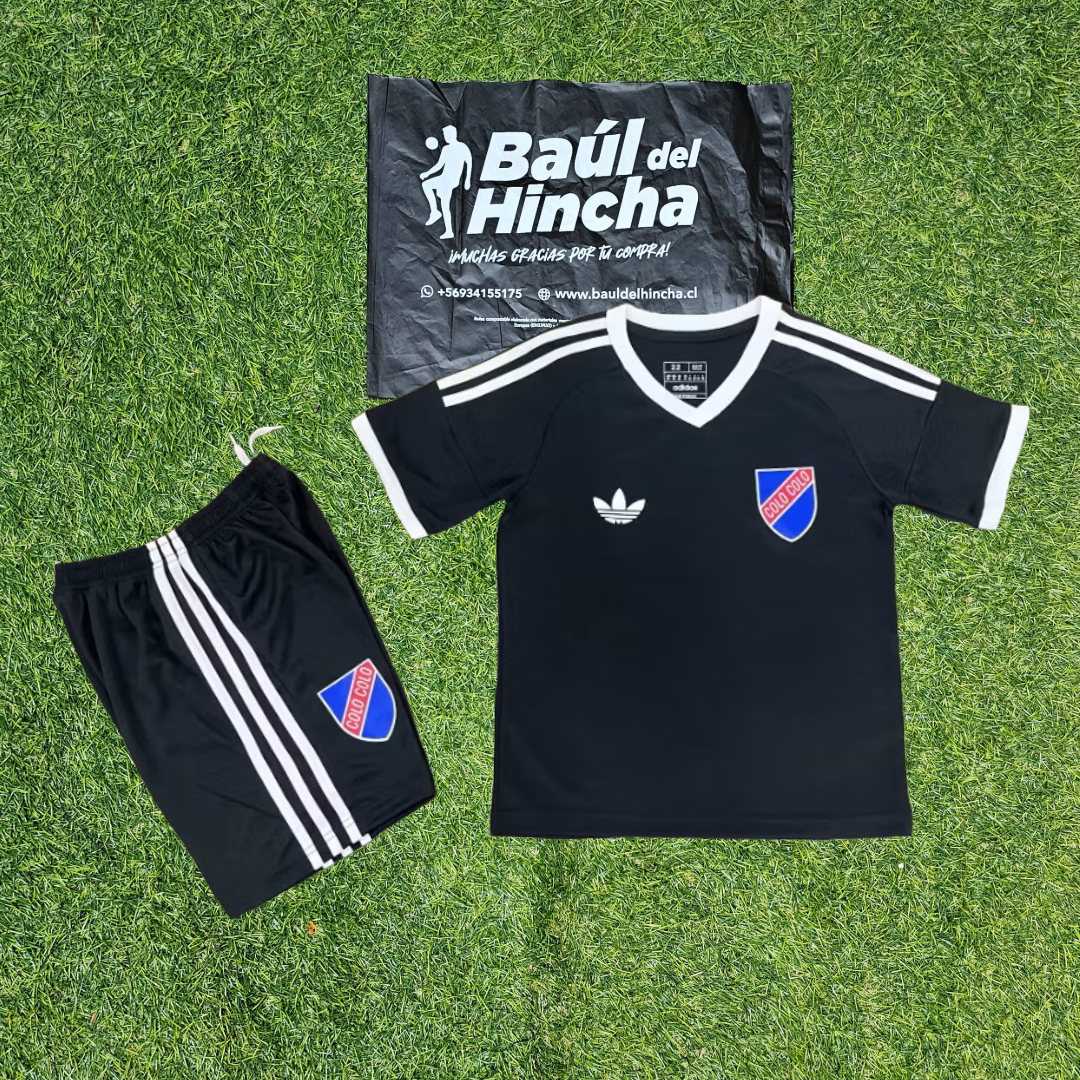 Kit Colo Colo 100 AÑOS PORTERO/ARQUERO NIÑO