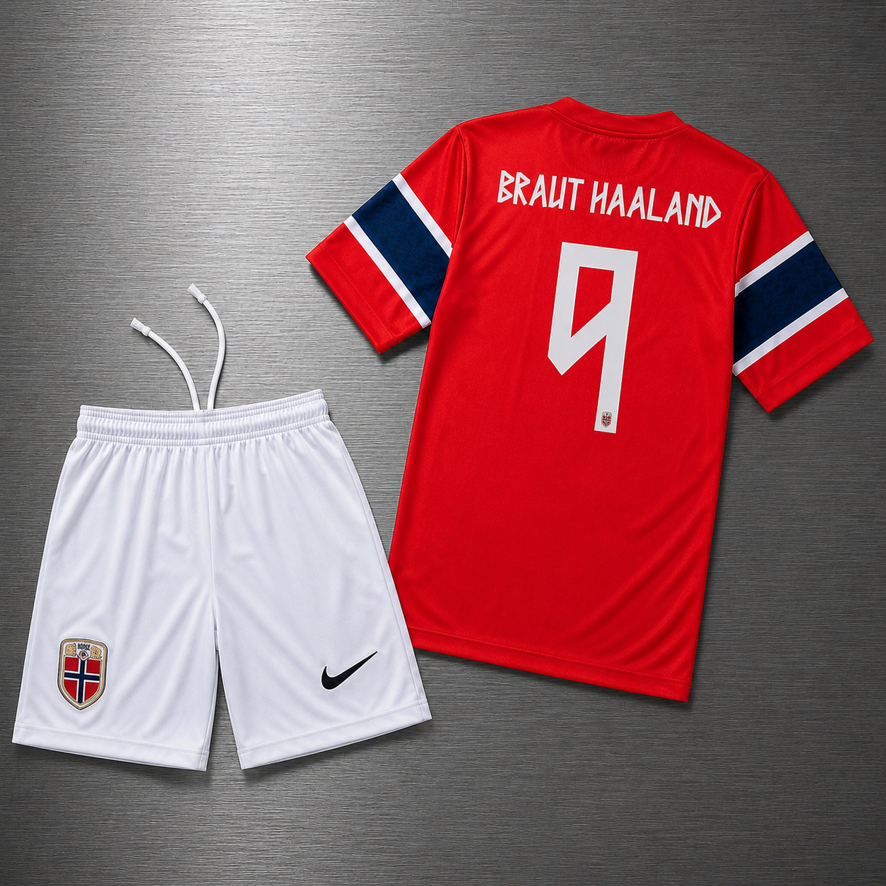 Kit Noruega Local Mundial 2026 Versión Infantil Niño