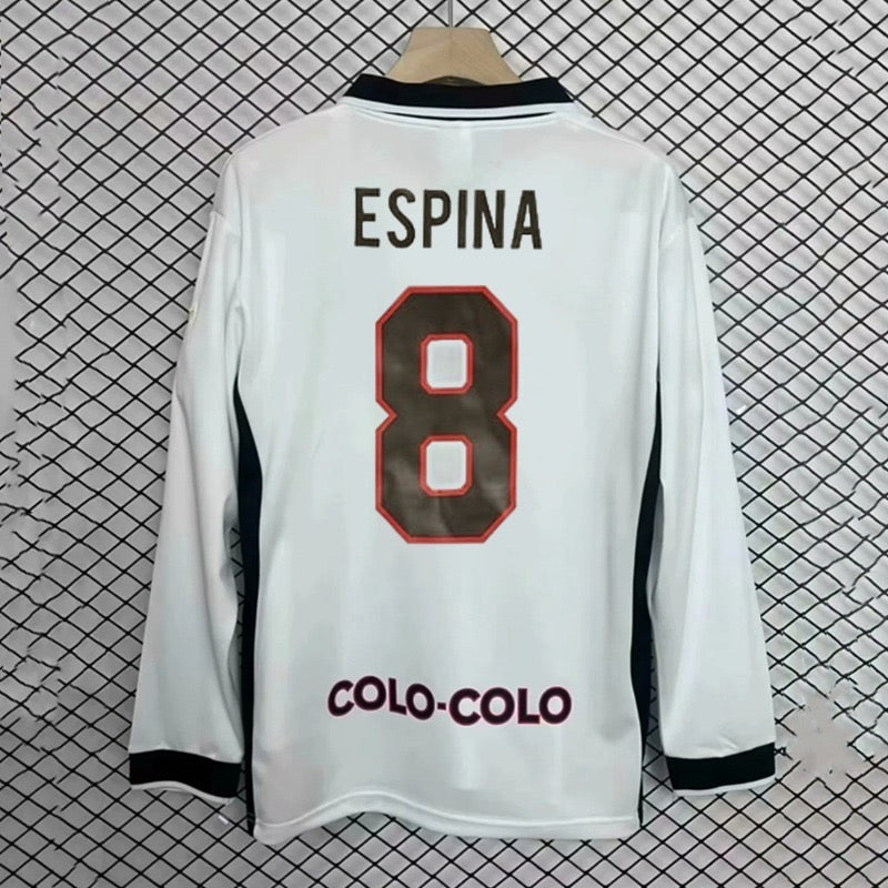 Camiseta Colo-Colo Local Manga Larga 1997-1998 Versión Retro