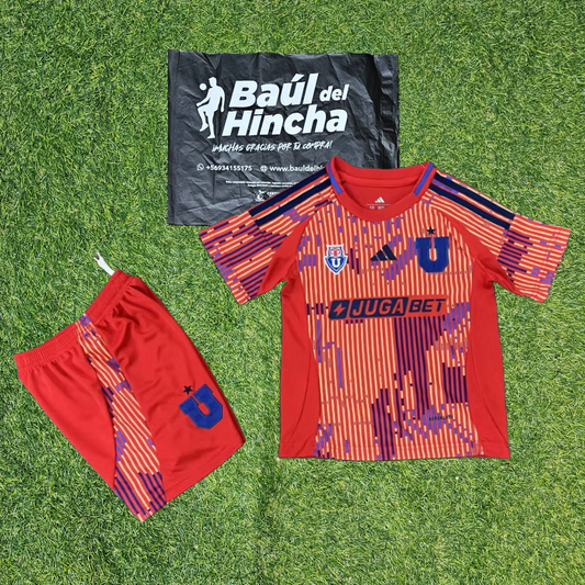 Kit Universidad de Chile Visita 2025-2026 Versión Infantil Niño