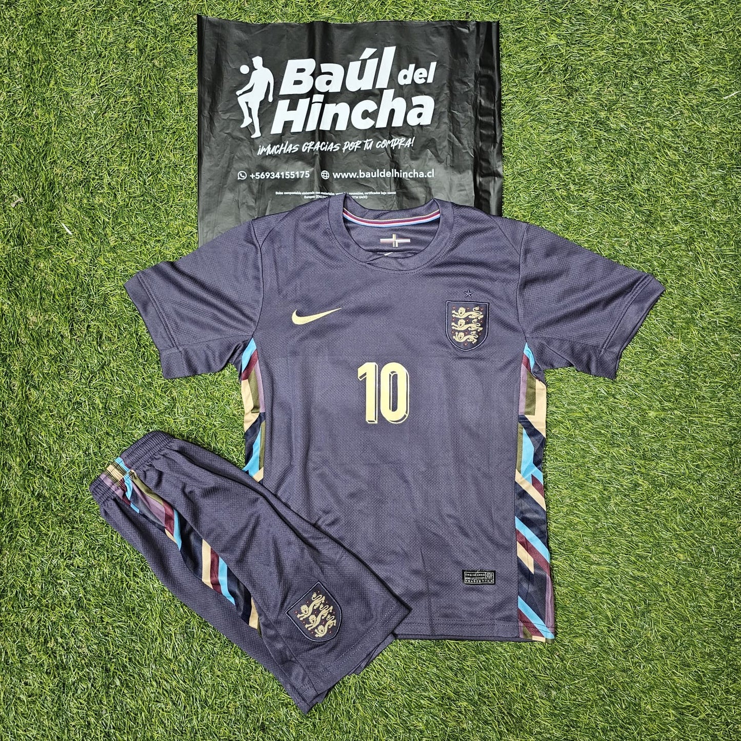 Kit Inglaterra Visita Versión Infantil Niño 2024