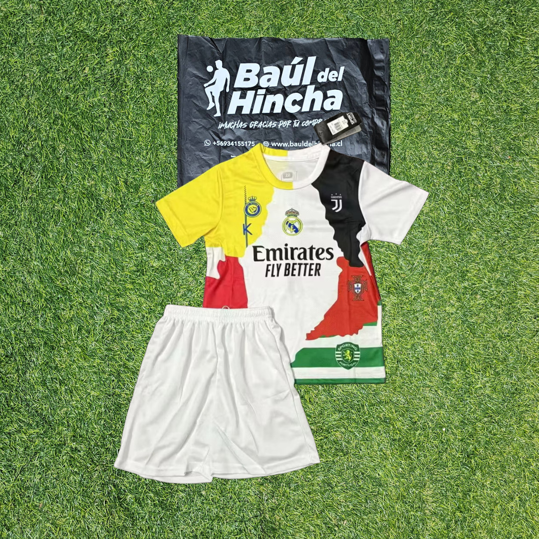 Kit Edicion Especial Cristiano Ronaldo Niño