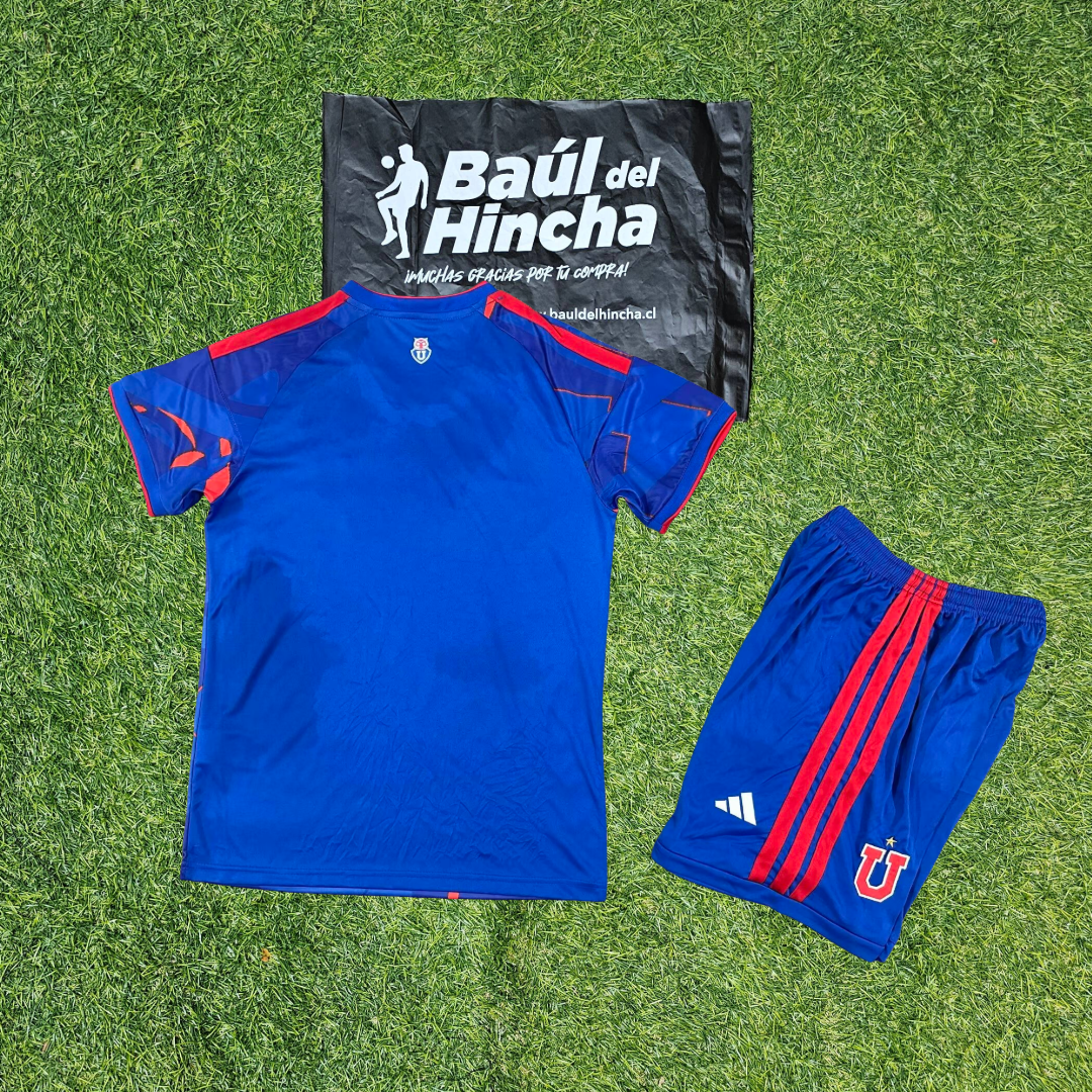 Kit universidad de Chile Local 2026/2027 Versión Infantil Niño