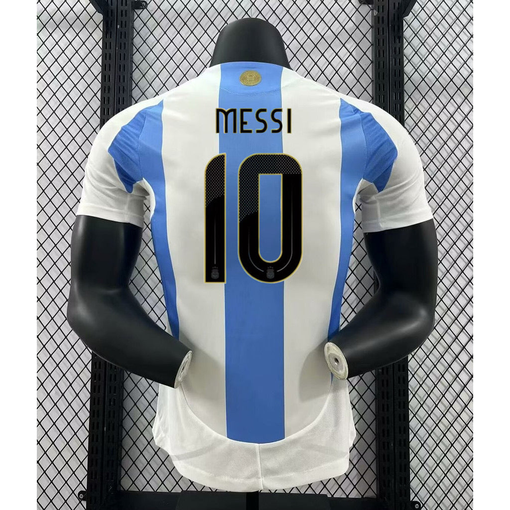 Camiseta Argentina Local Adulto 2024 Versión Fan