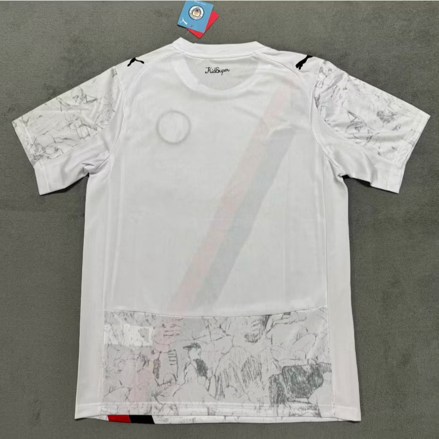 Camiseta MANCHESTER CITY VISITA 2025-2026 Version Fan