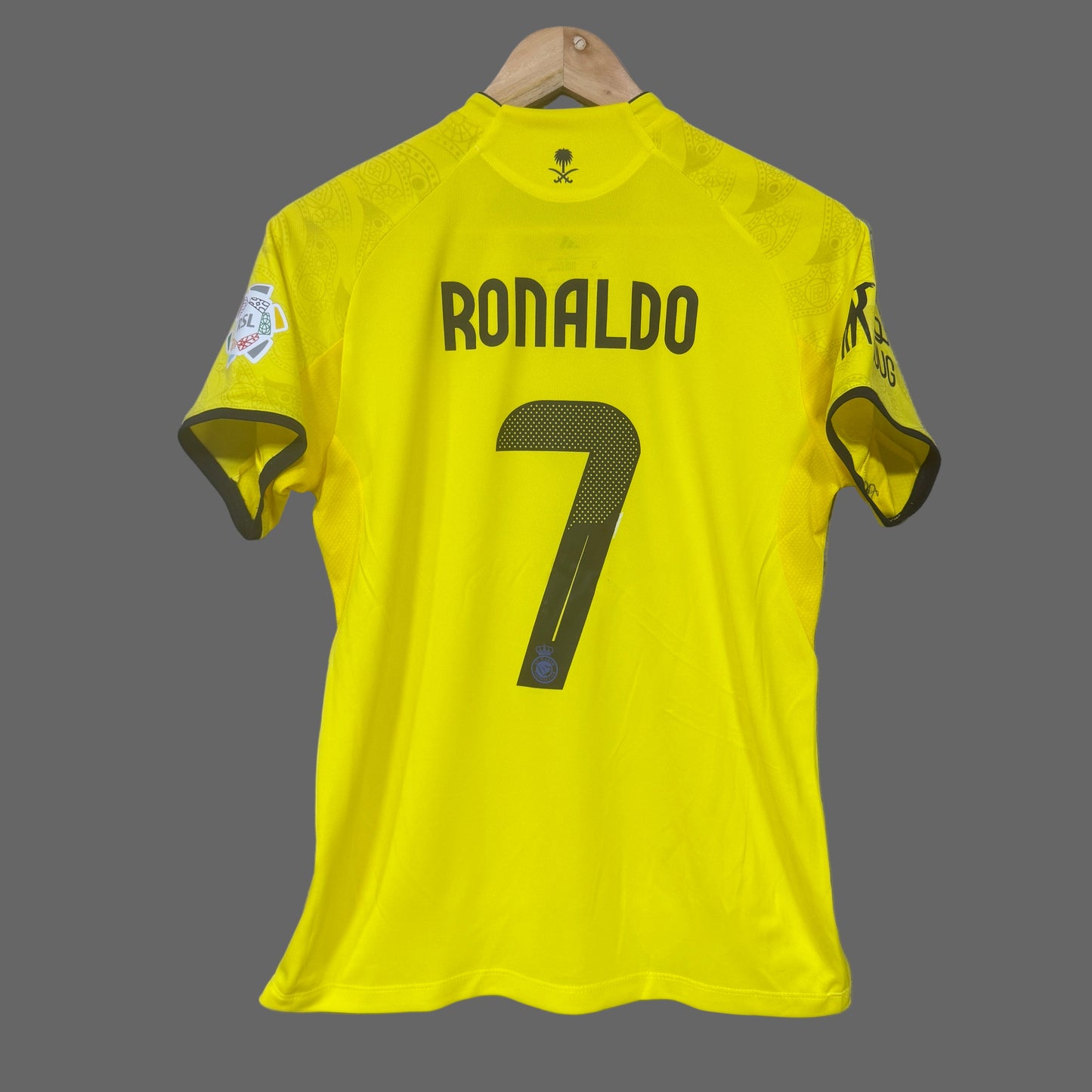 Camiseta Al-Nassr Local Cristiano Ronaldo 2025-2026 Versión Infantil Niño