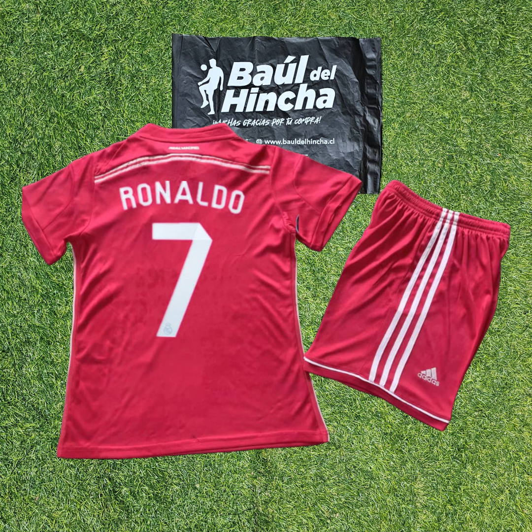 Kit Real madrid Visita 2014 / 2015 retro Niño