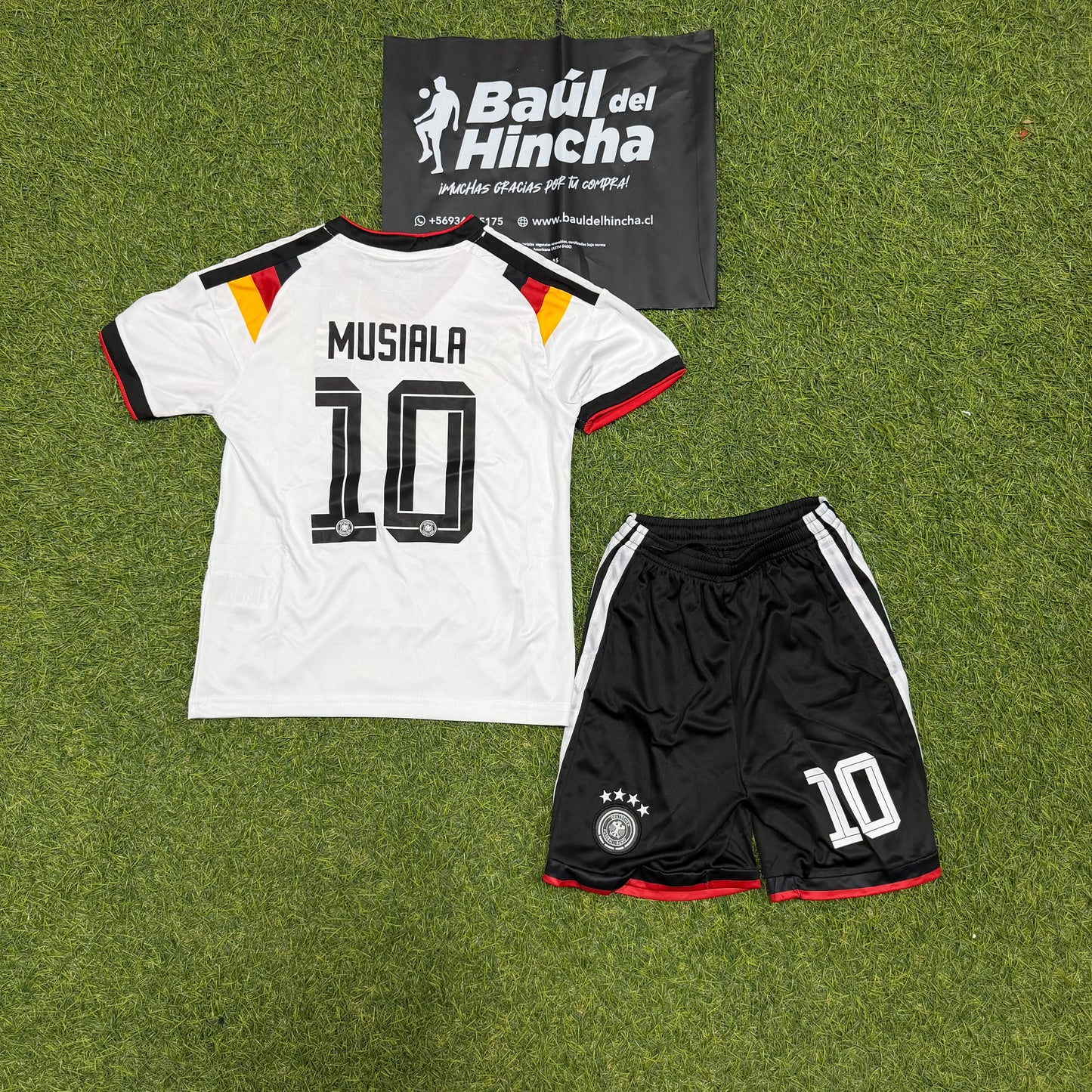 Kit Alemania Local Mundial 2026 Versión Infantil Niño