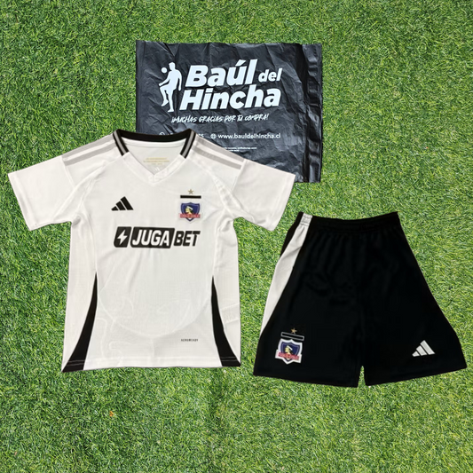 Kit Colo-Colo Local 2025-2026 Versión Infantil Niño
