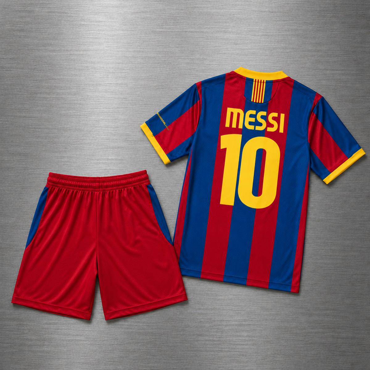 Kit Barcelona Local 2010-2011 Versión Infantil Niño Retro