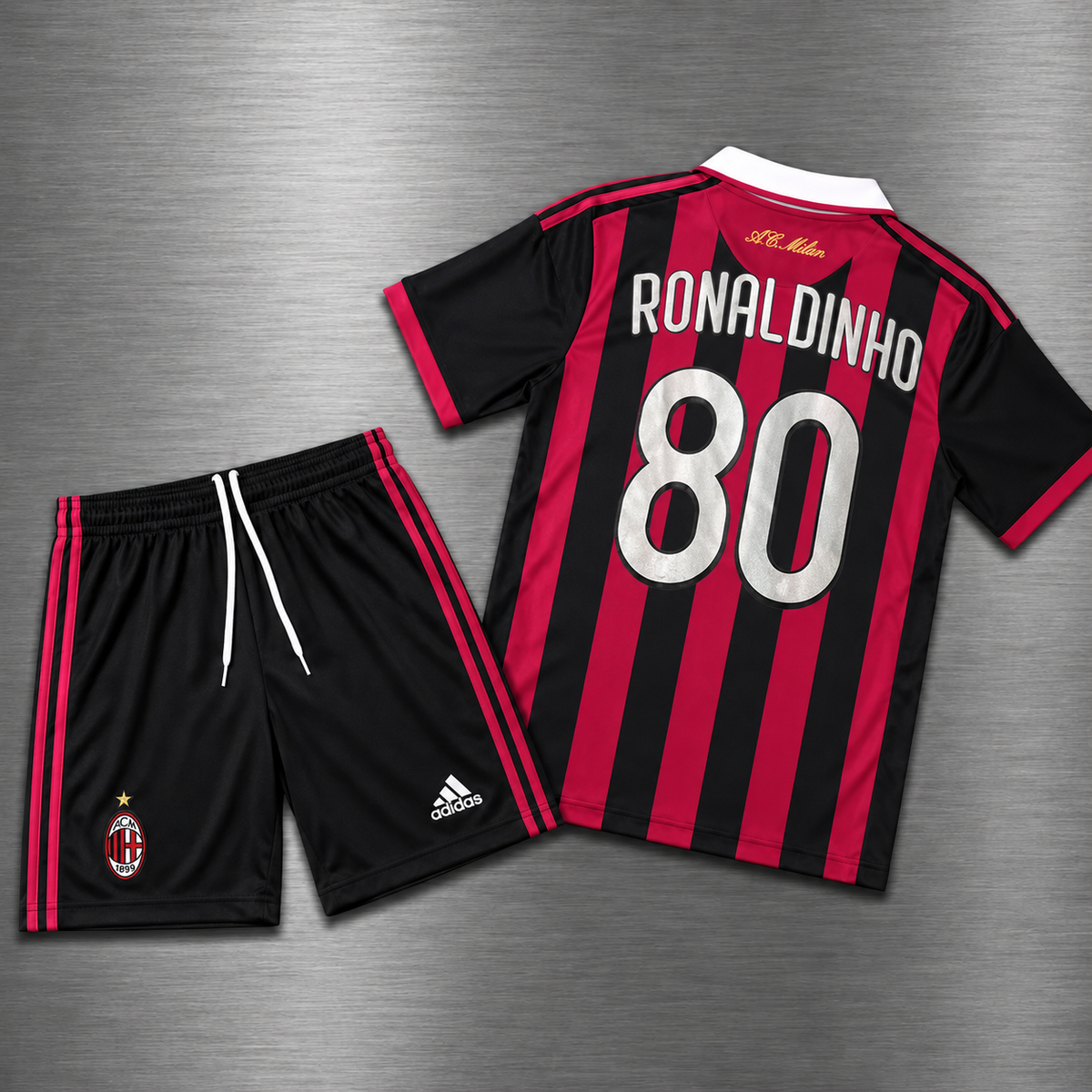Kit Milán 2009-2010 Versión Infantil Niño Retro