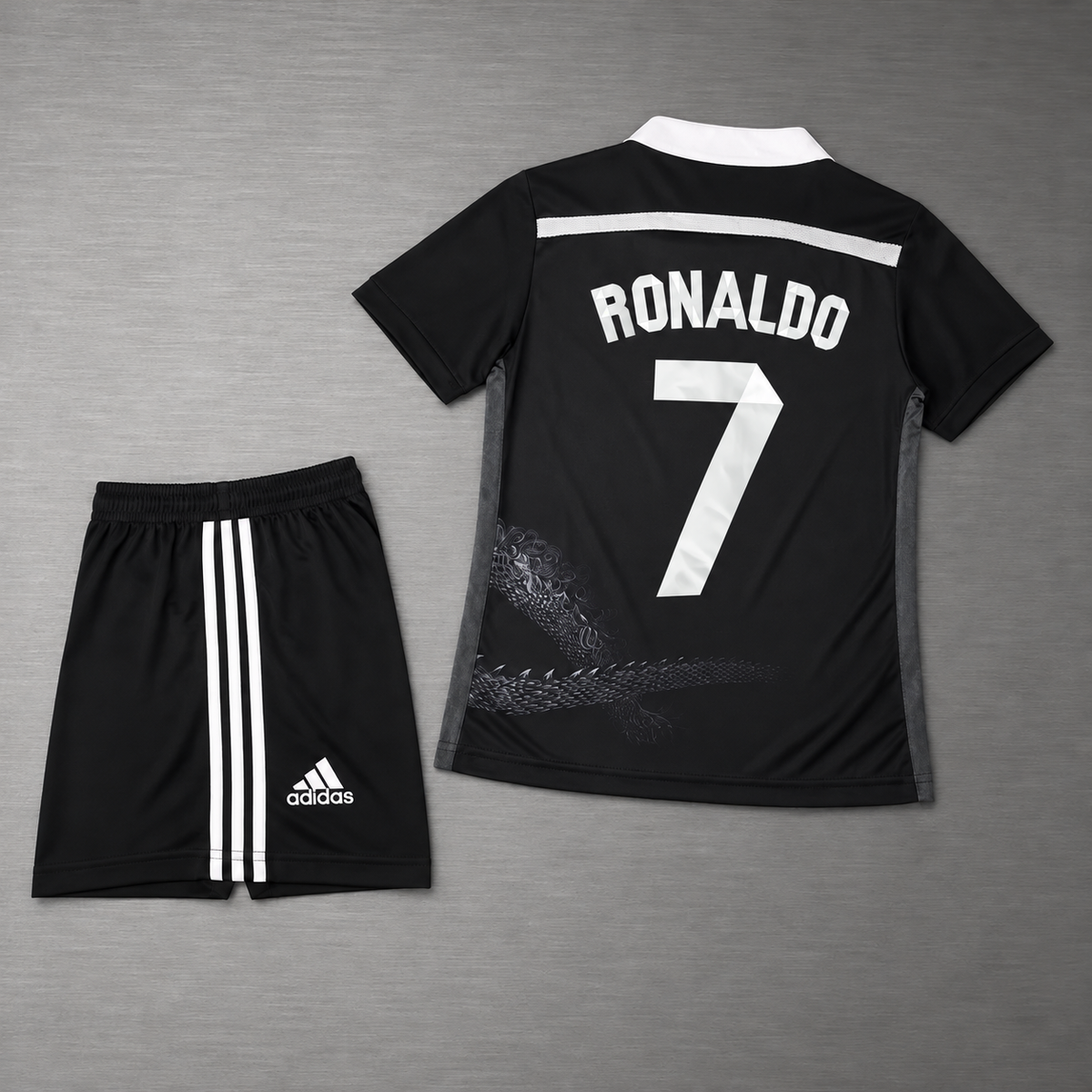 Kit Real Madrid Tercera Equipacion 2014-2015 Versión Infantil Niño Retro