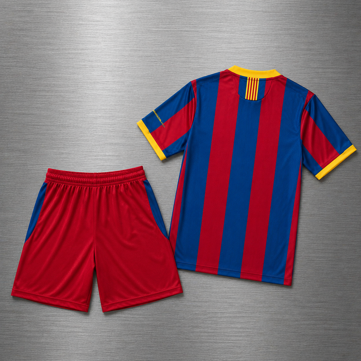Kit Barcelona Local 2010-2011 Versión Infantil Niño Retro