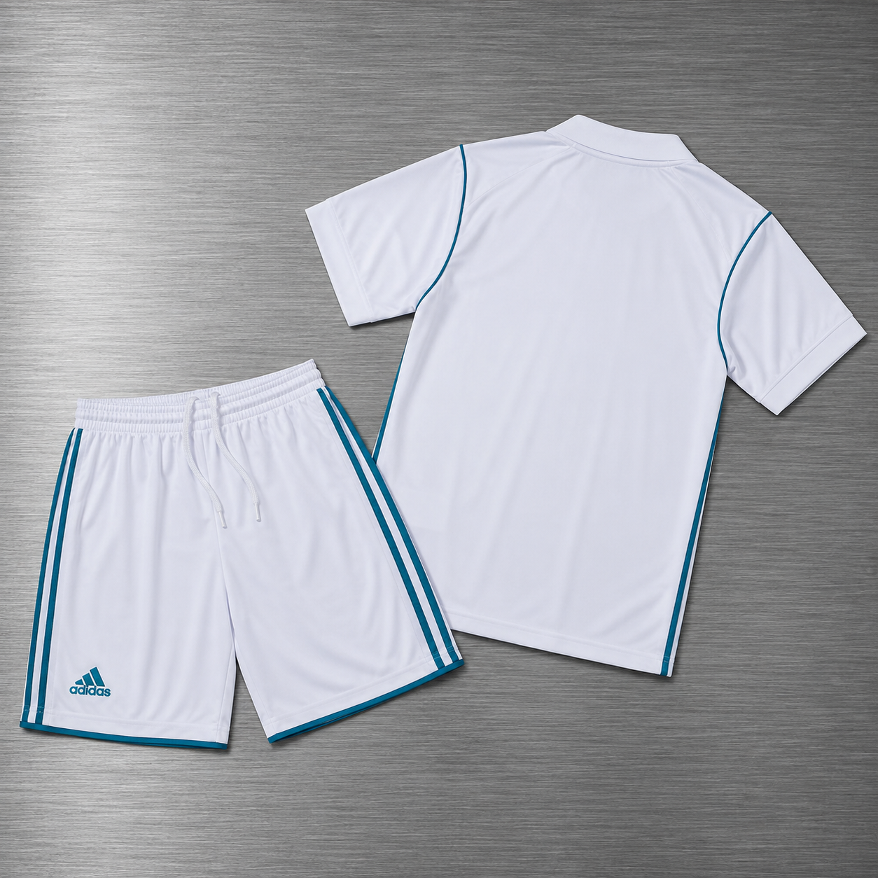 Kit Real Madrid Local 2017-2018 Versión Infantil Niño Retro