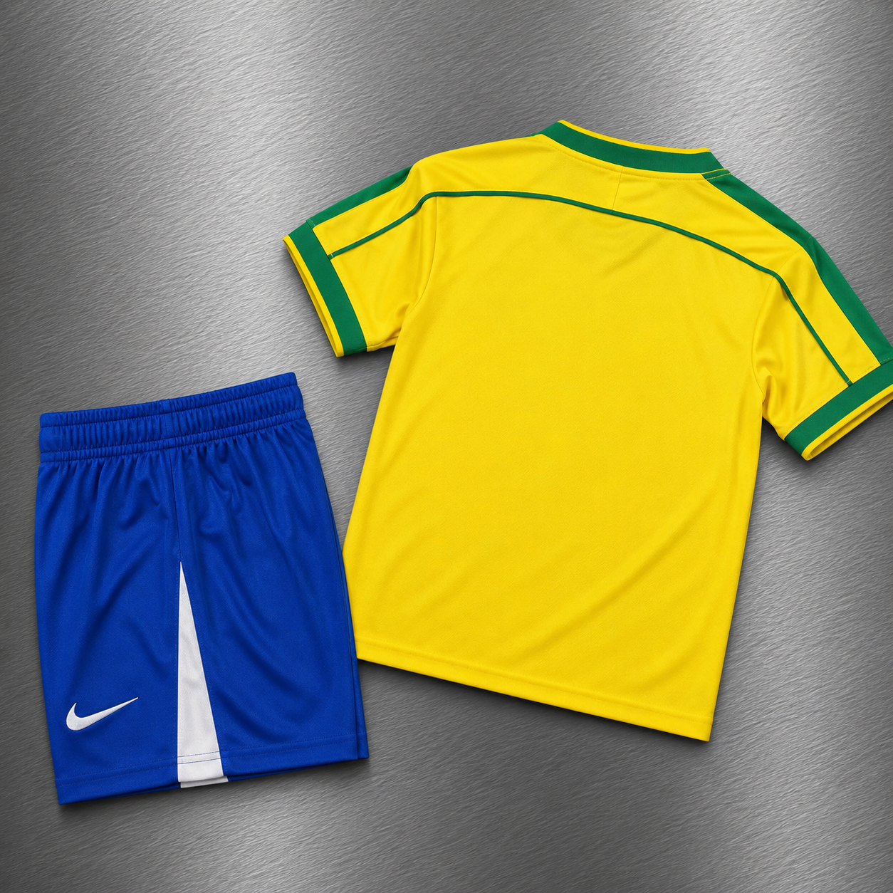 Kit Brasil Local 1998 Versión Retro Infantil Niño
