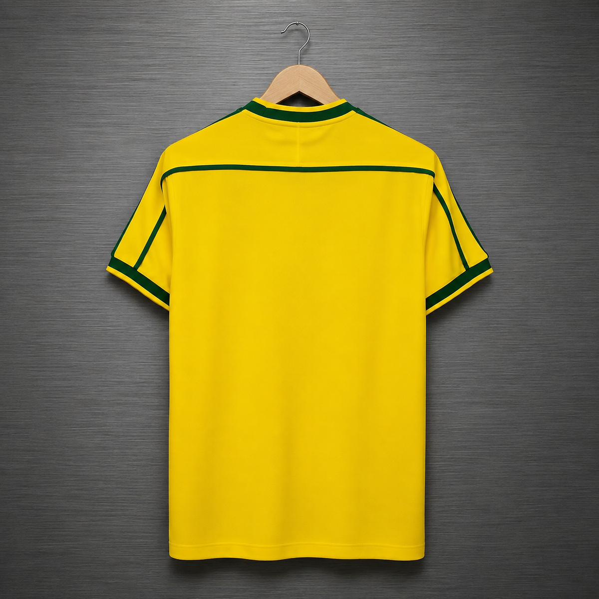 Camiseta Brasil Local 1998 Versión Retro