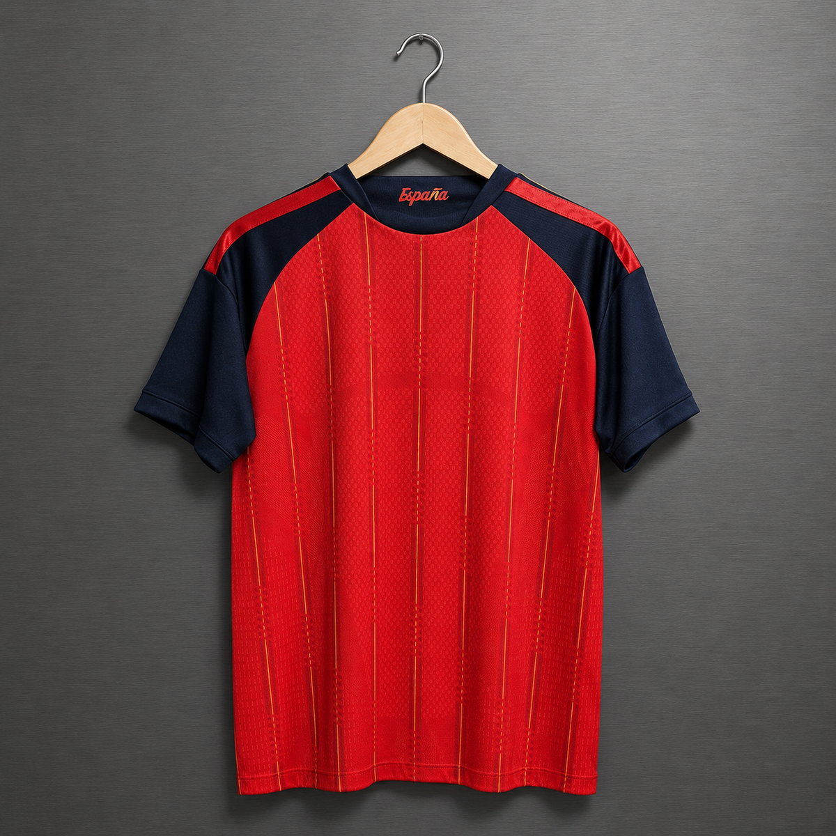 Camiseta España Local mundial 2026 2 estrellas Versión Básica