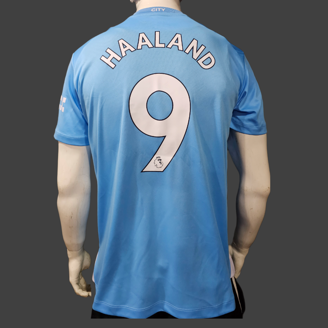 Camiseta Manchester City Local 2023-2024 Versión Fan Contado