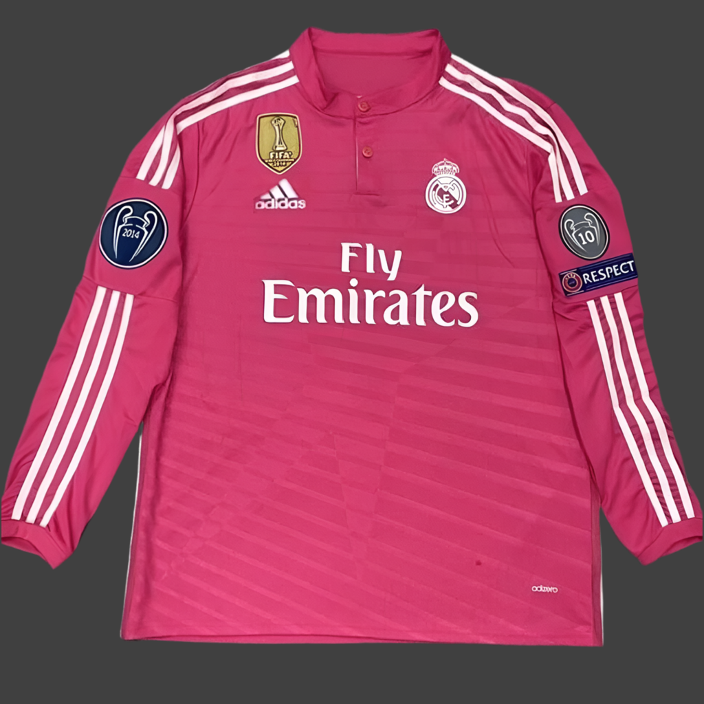 Camiseta Real Madrid visita Manga larga 2014/15 RETRO
