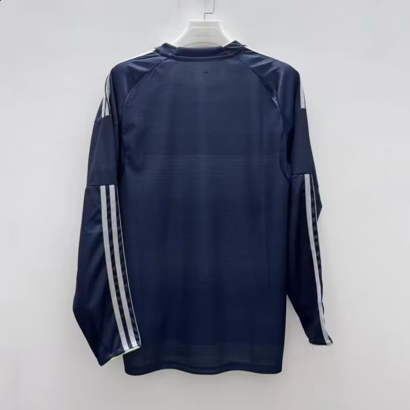 Camiseta Real madrid visita Manga larga 2025-2026 Version Fan