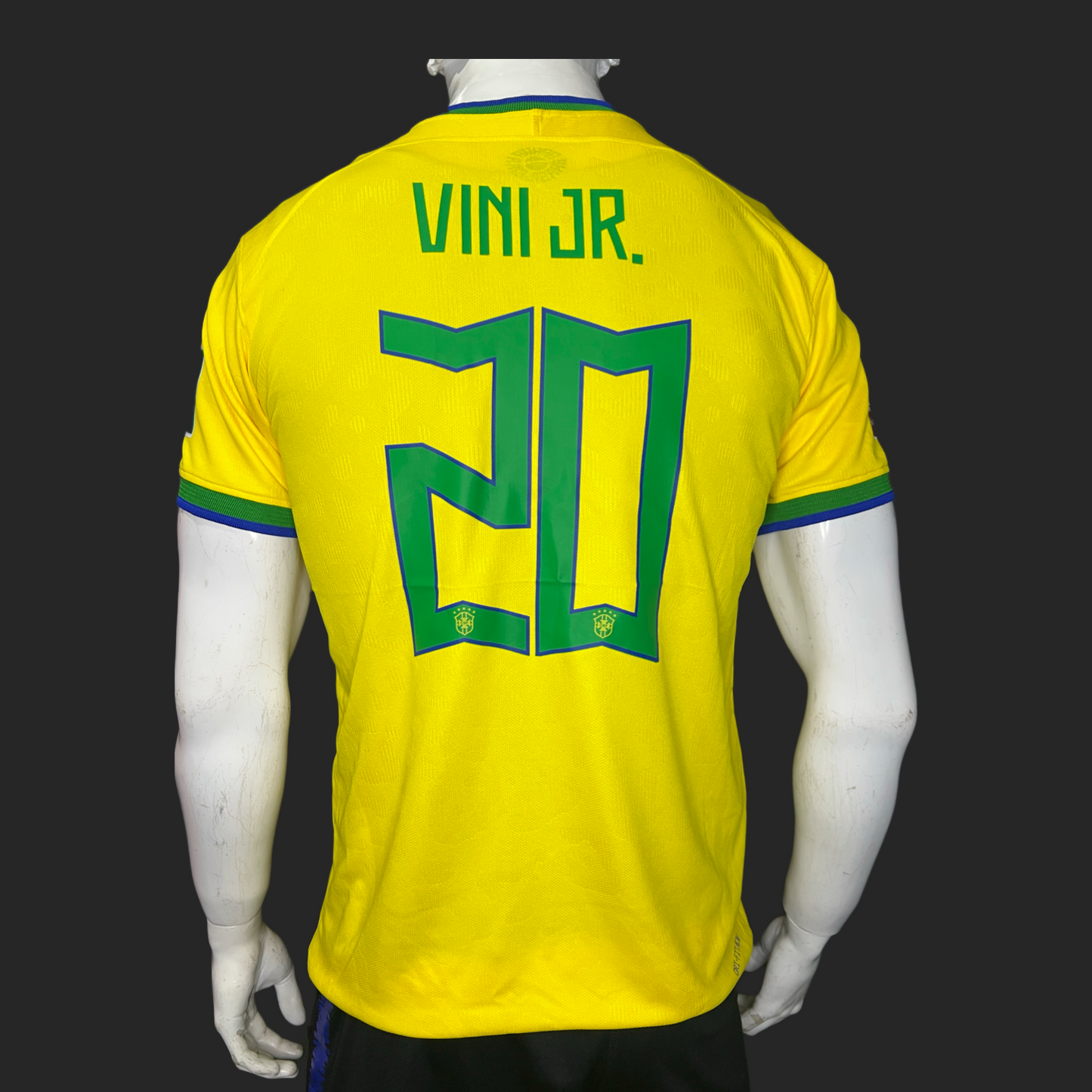 Camiseta Brasil Local Vini Jr 2023 version fan