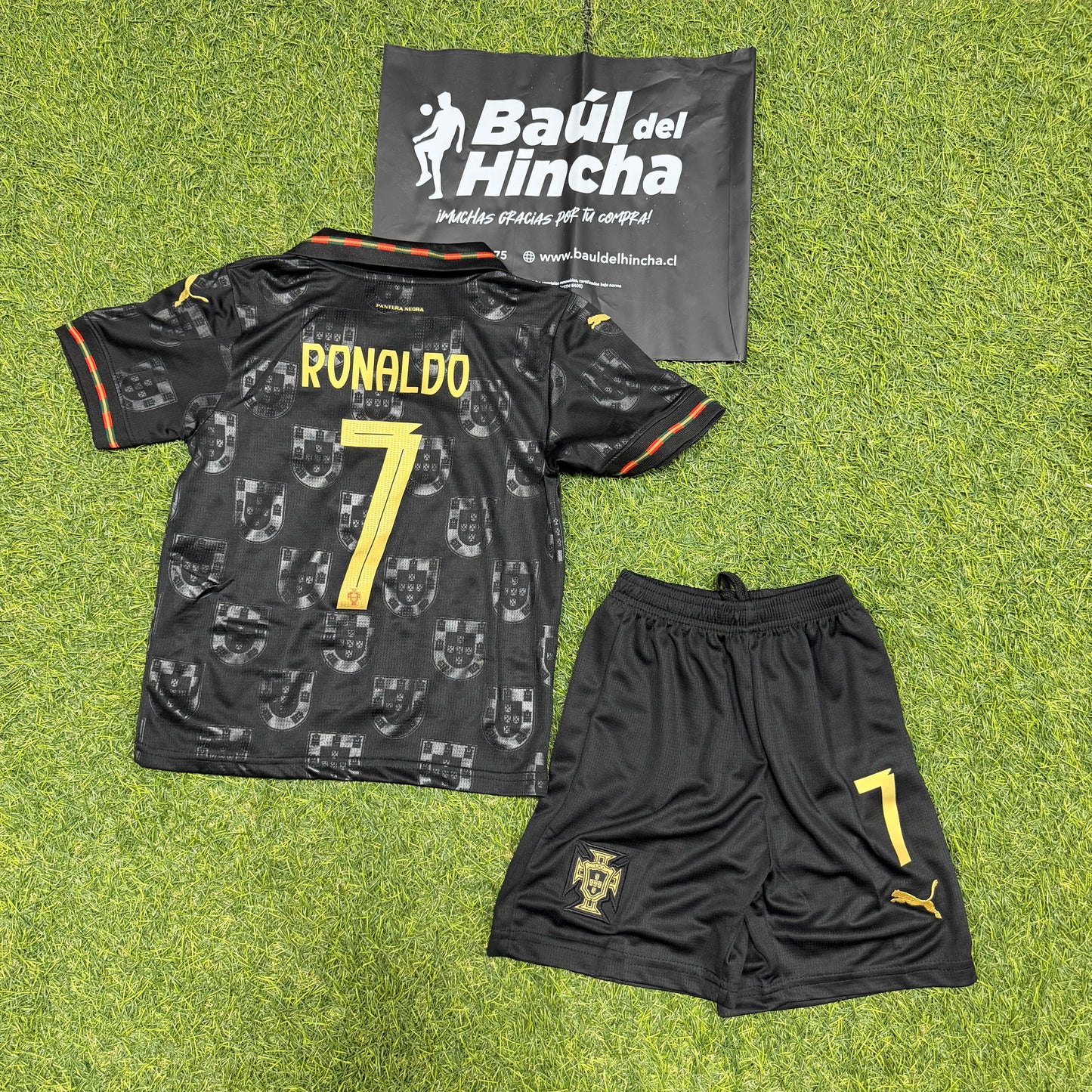 Kit Portugal Visita Mundial 2026 Versión Infantil Niño