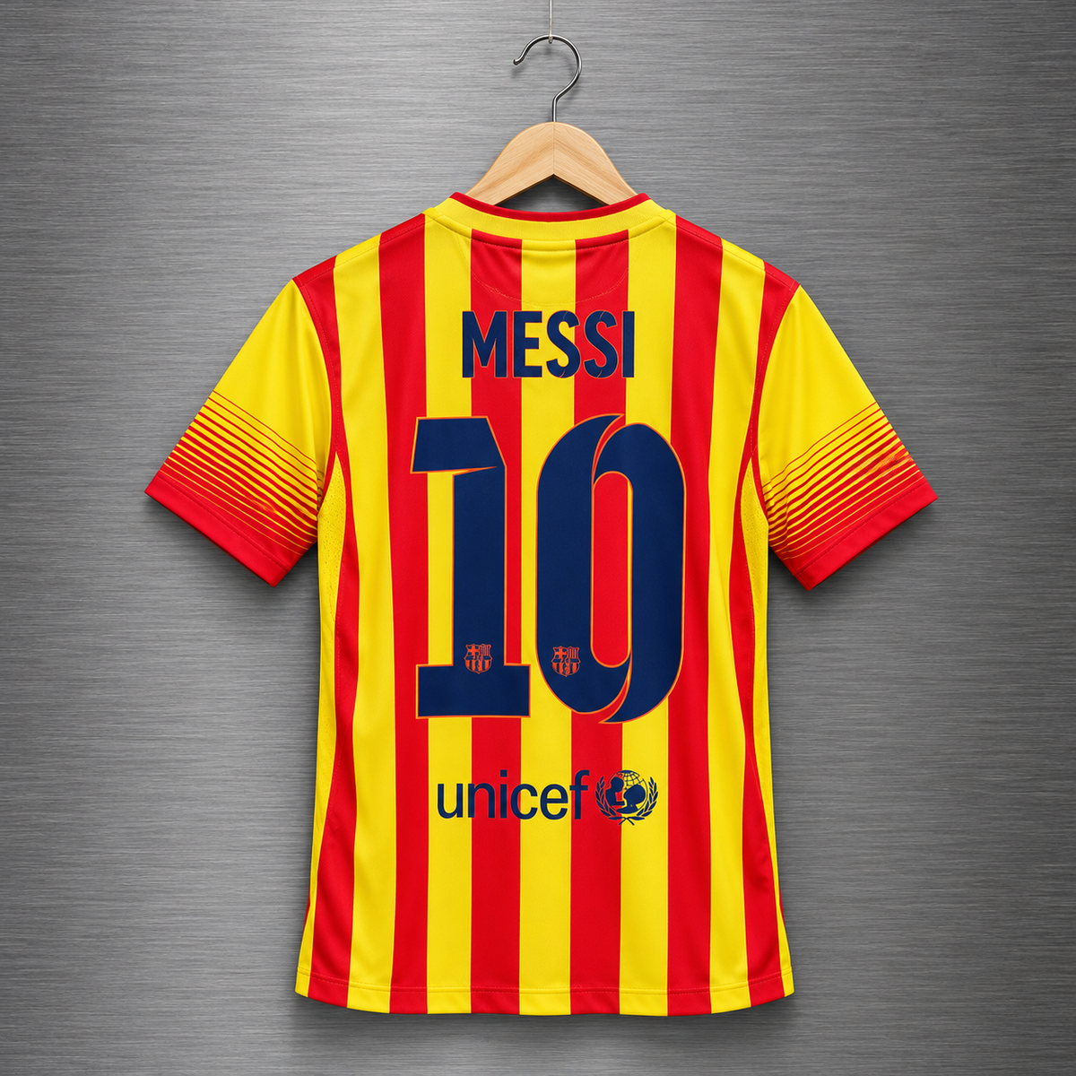 Camiseta Barcelona Visita 2013-2014 Versión Retro