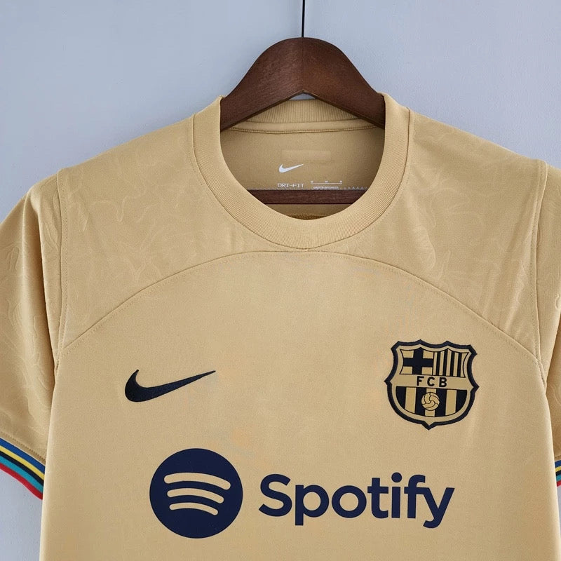 Camiseta Barcelona Lewandowski Visita 2022-2023 version fan