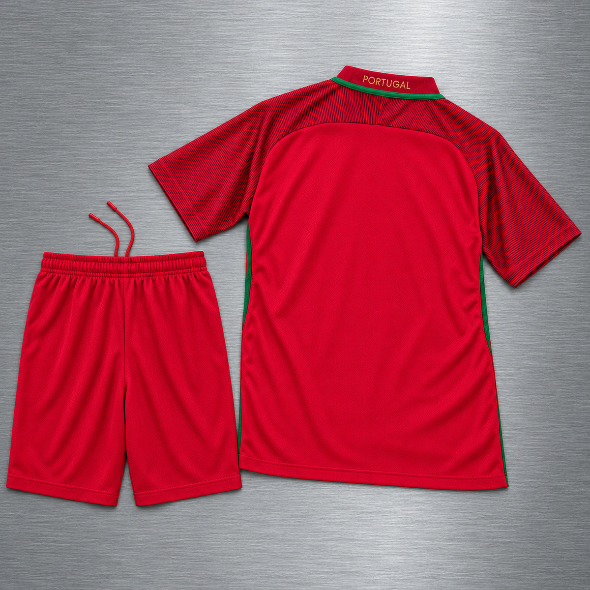 Kit Portugal Local 2016-2017 Versión Infantil Niño Retro